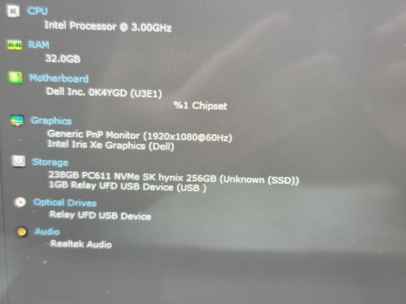 Dell Latitude 5320| i7-1185G7| 32GB DDR4| 256GB SSD  β Lap200