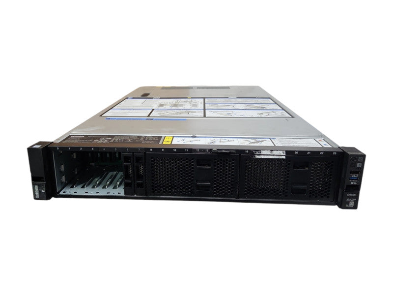 Lenovo SR650 2U 8x 2.5", 2x Xeon Gold 5115 2.40GHz 10C, 64GB DDR4, 930-8i