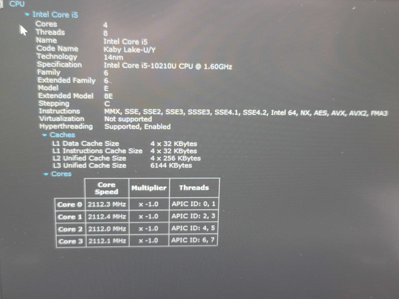 Lenovo ThinkPad T490| i5-10210U| 16GB DDR4| 256GB SSD  β Lap200