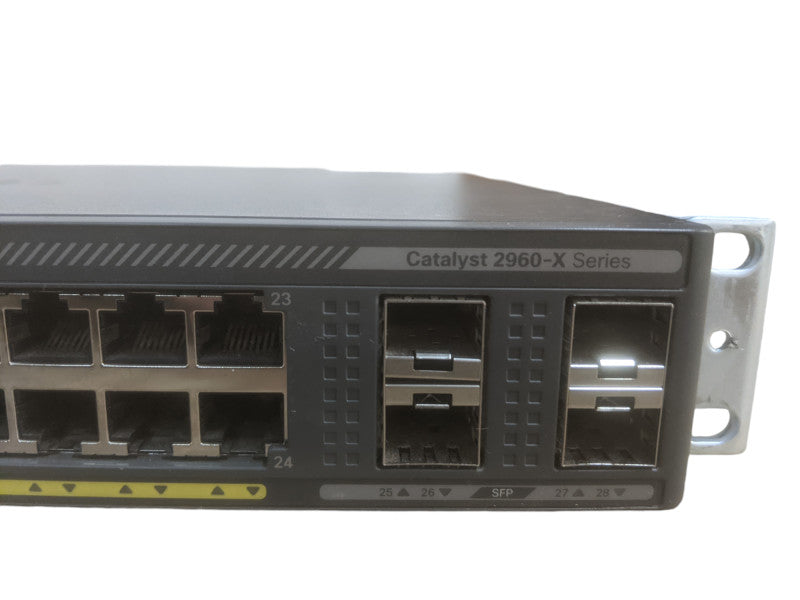 Cisco WS-C2960X-24PS-L V04 | 24-Port Gigabit PoE+ Switch | 4x SFP