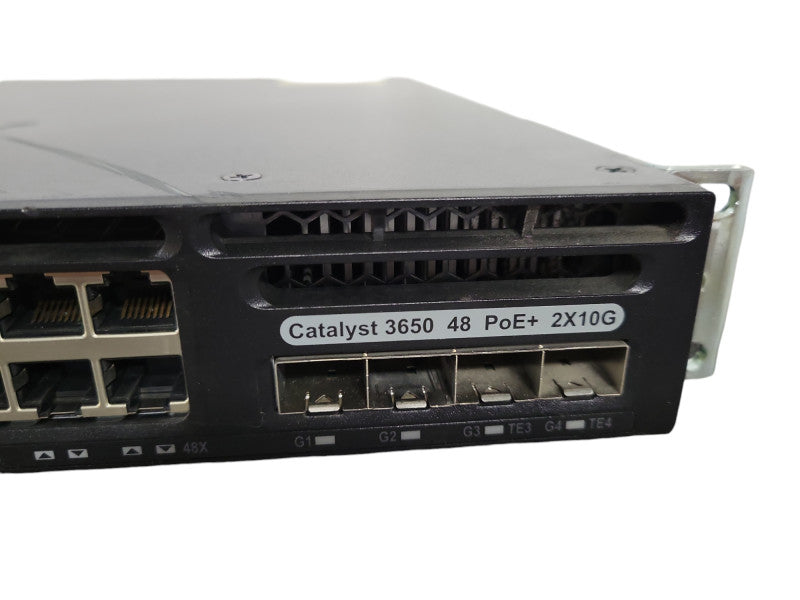 Cisco Catalyst WS-C3650-48FD-S 48 Port PoE Switch 2x PSU !