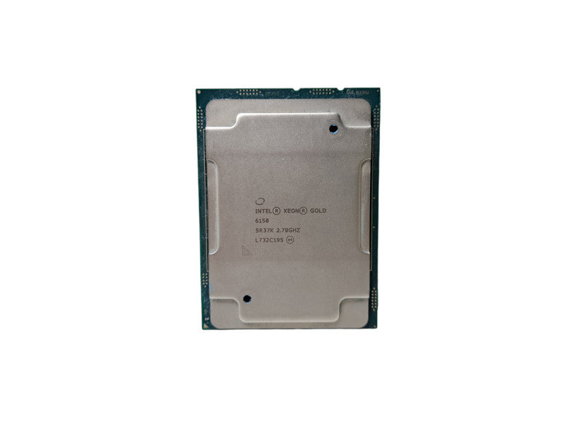 Intel Xeon Gold 6150 18-Core 2.70GHz 24.75MB Cache CPU | LGA3647 SR37K