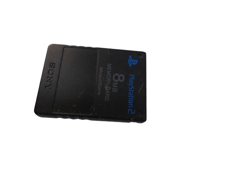 Sony Playstation 2 Slim Black with Sony Memory Card Model:SCPH-79001  =