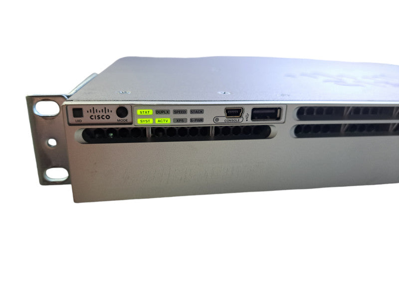 Cisco WS-C3850-12XS-S | 12-Port 10G SFP+ IP Base Switch | 2x 350W PSU