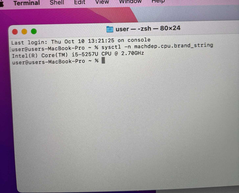 Apple MacBook Pro 13" Early 2015 i5-5257U 8GB RAM 256GB SSD READ