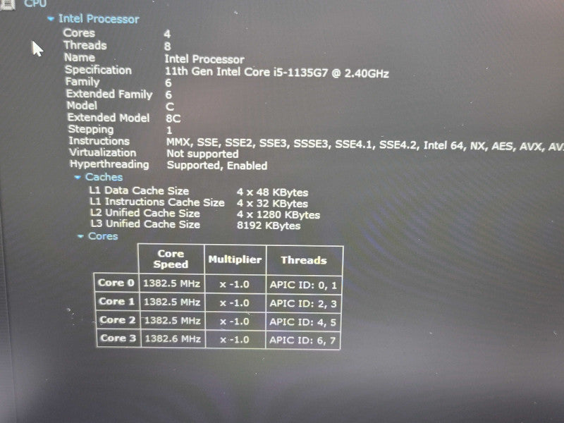 Dell Vostro 5402| i5-1135G7| 16GB DDR4| 256GB SSD READ Qβ Lap200