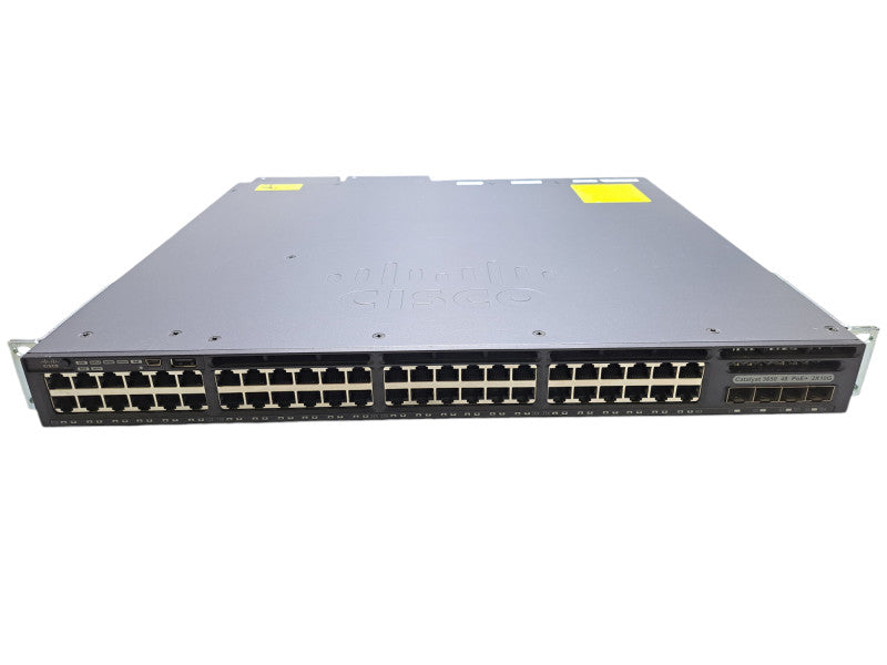 Cisco WS-C3650-48FD-S V05 | 48-Port Gigabit PoE+ 2X10G Network Switch | 2x 1025W PSU