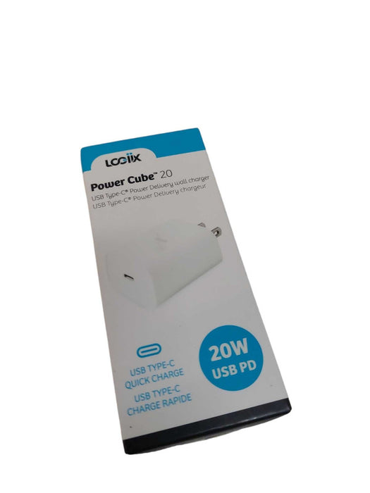 Logiix Power Cube 20 USB Type-C Power Delivery Charger 20W  ( New )  =