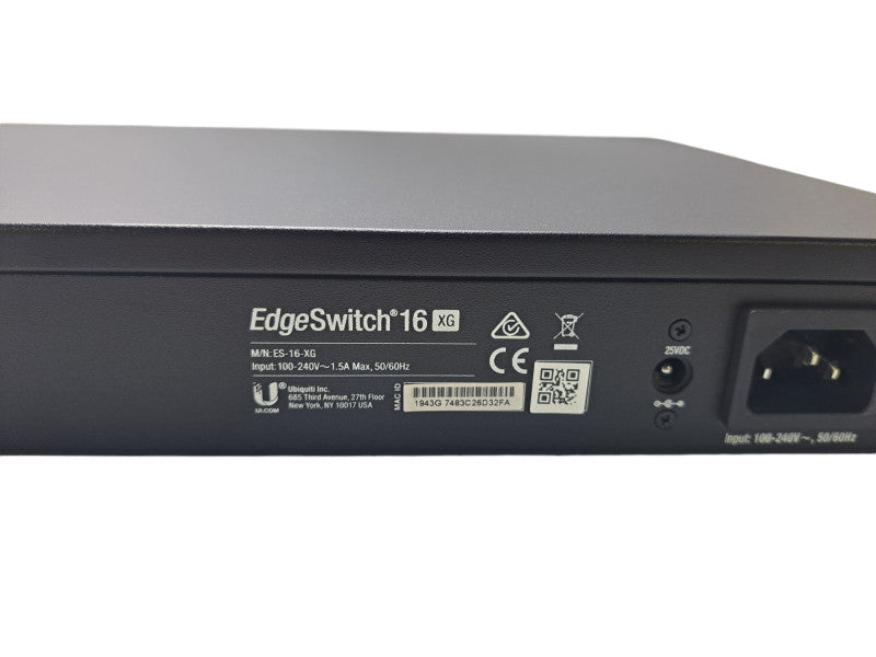 Ubiquiti Networks ES-16-XG EdgeSwitch | 16-Port 10G Aggregation Switch