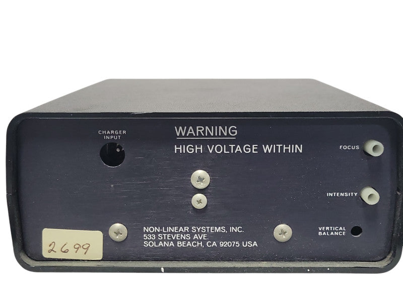 NLS Non-Linear Systems Miniscope Mini Scope Oscilloscope  MS-15, READ _