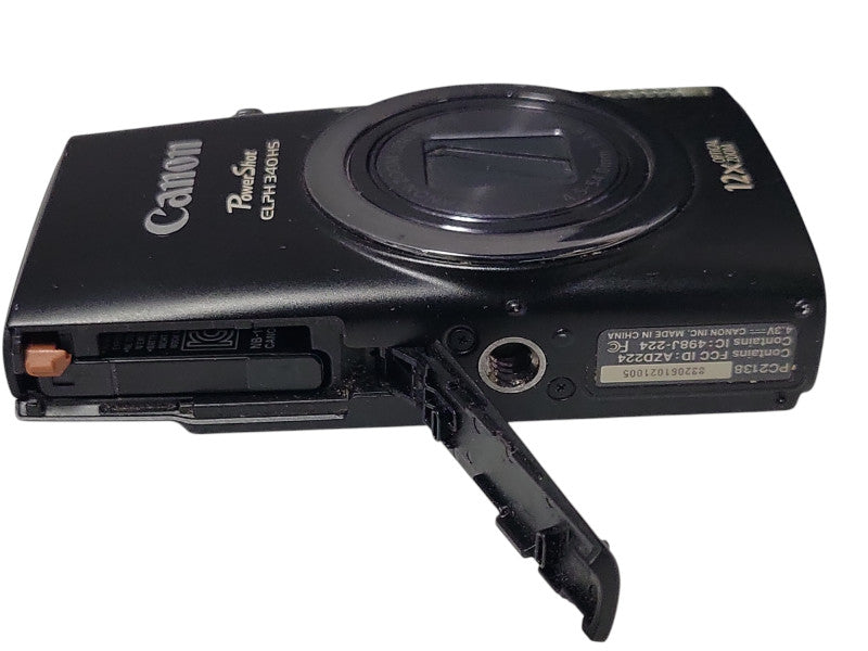 Canon PowerShot ELPH 340 HS 16MP Digital Camera, READ _