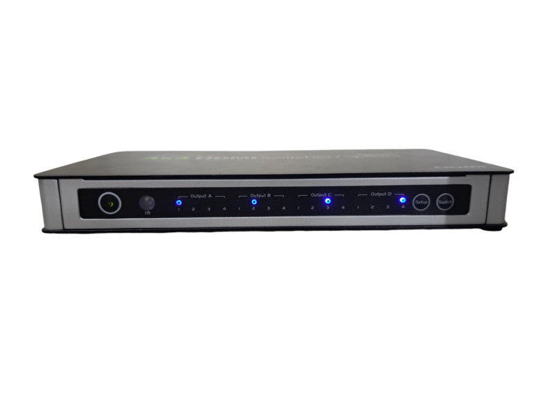Monoprice 4x4 HDMI Switcher/Splitter HDX-404E W/Adapter