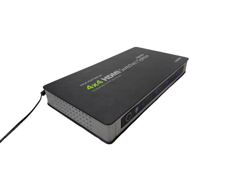 Monoprice 4x4 HDMI Switcher/Splitter HDX-404E W/Adapter