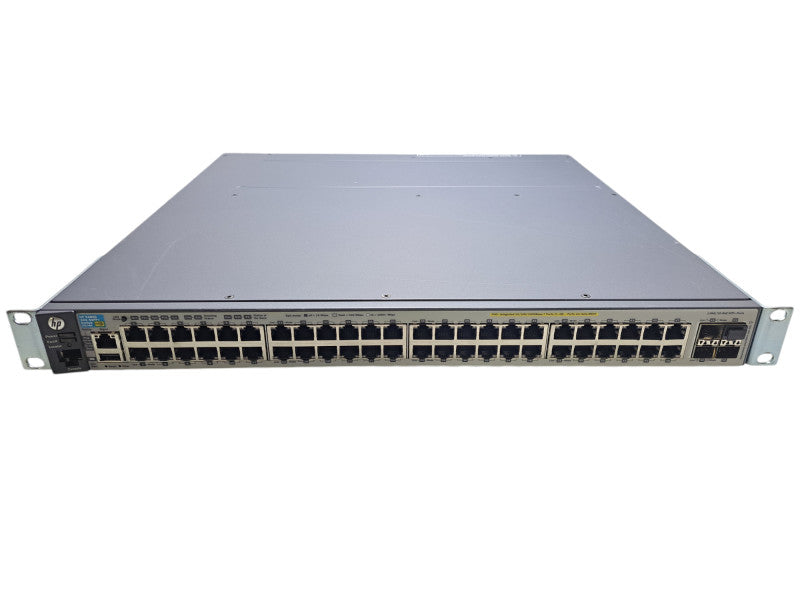 HP E3800 48G-4SFP+ J9574A | 48x 1GbE PoE+, 4x 10GbE SFP+ Network Switch