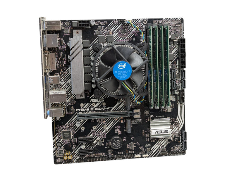 ASUS Prime B460M-A with Intel Core i3-10100 @ 3.60Ghz 32GB RAM  -