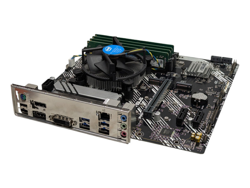 ASUS Prime B460M-A with Intel Core i3-10100 @ 3.60Ghz 32GB RAM  -