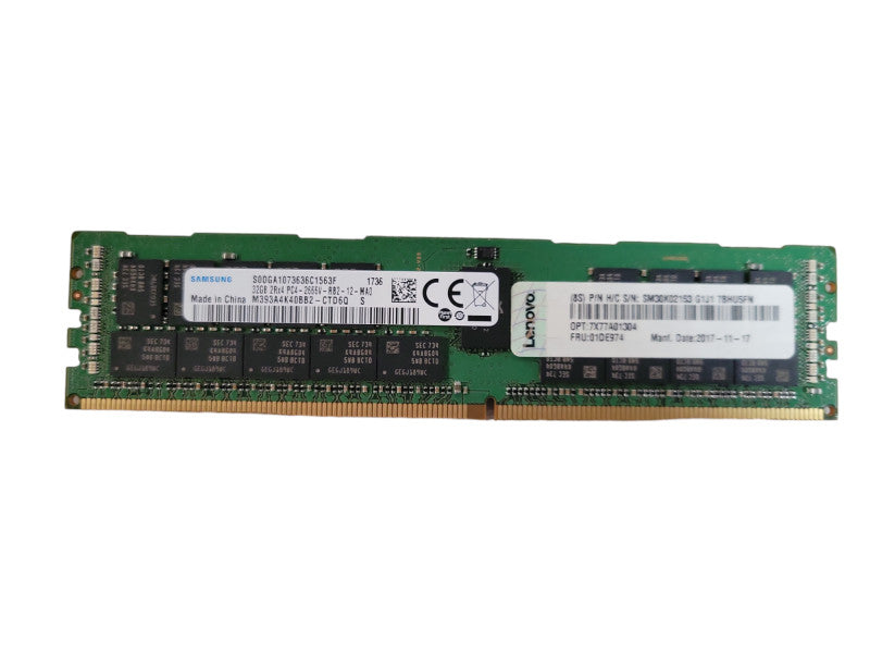 Samsung 32GB 2Rx4 PC4-2666V-RB2-12-MA0 Server Ram Q!