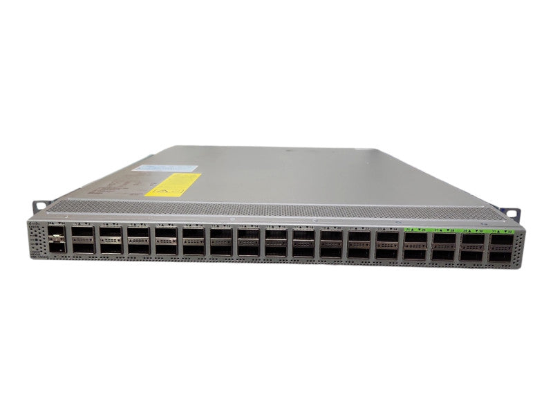 Cisco N9K-C9332C 32-Port Nexus 9300 40G/100G Switch, Dual AC