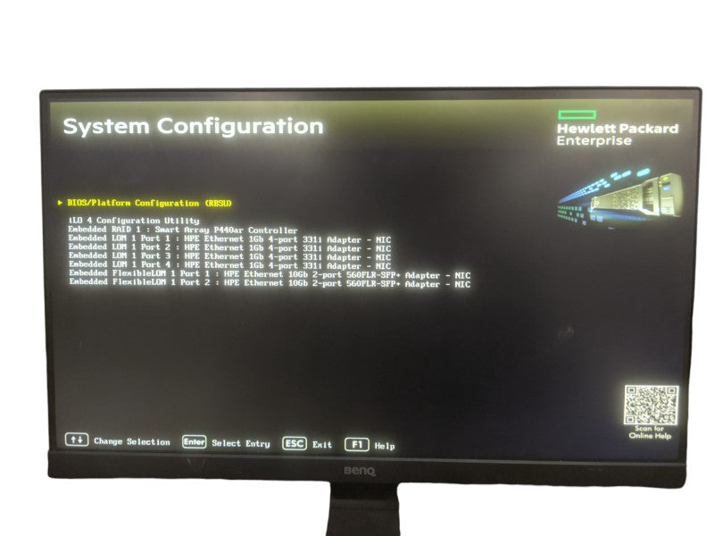 HP ProLiant DL360p Gen9 1U | 2x Xeon E5-2683 v3 | 32GB DDR4 | No HDD | P440ar