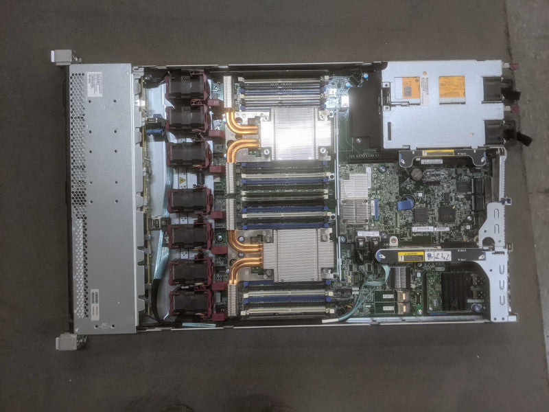 HP ProLiant DL360p Gen9 1U | 2x Xeon E5-2683 v3 | 32GB DDR4 | No HDD | P440ar