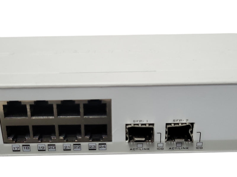 MikroTik CSS326-24G-2S+RM 24-Port Gigabit Ethernet Switch 2x SFP+ READ _