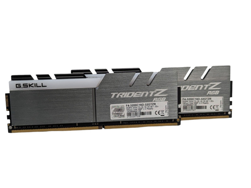 G.SKILL TridentZ RGB Series 32GB Kit (2 x 16GB) Gaming PC RAM DDR4 3200 -