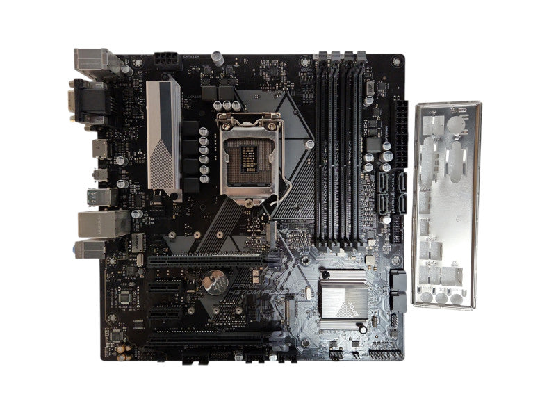 Asus Prime H370M-PLUS DDR4 LGA 1151 Micro ATX Motherboard with I/O Shield
