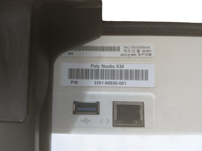 Poly Studio X30 Video Bar | 2201-85930-001 | *READ*