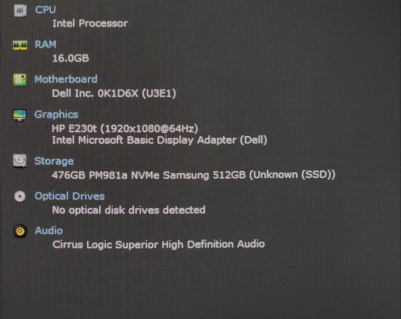 Dell Vostro 3710 SFF, i5-12400 6C, 16GB DDR4, 512GB NVMe, WiFi