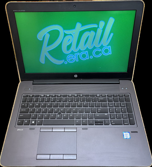 HP ZBook 15 G3 i7-6820HQ@2.7GHz QUADRO M1000M 2GB GPU 16GB RAM 512GB SSD  Lap200