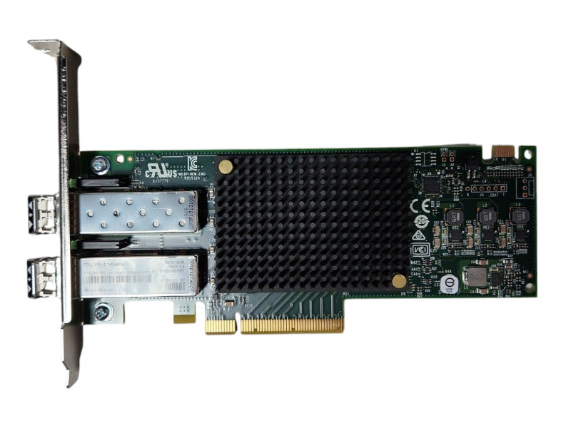 Lenovo Emulex LPe31002 16GB Dual Port Host Bus Adapter HBA 01KR609 High Profi