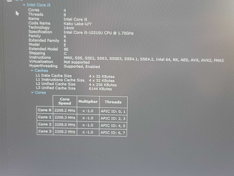 HP EliteBook 840 G7| i5-10310U| 16GB DDR4| 256GB SSD  β Lap200