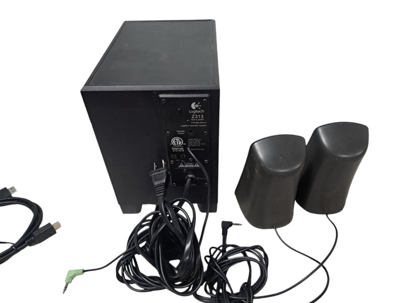 Logitech Z313 is the Logitech Z313 2.1 Speaker System