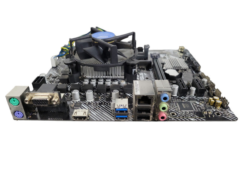 ASUS Prime H410M-E Desktop Gaming Motherboard w/ I/O Shield and CPU Cooler !