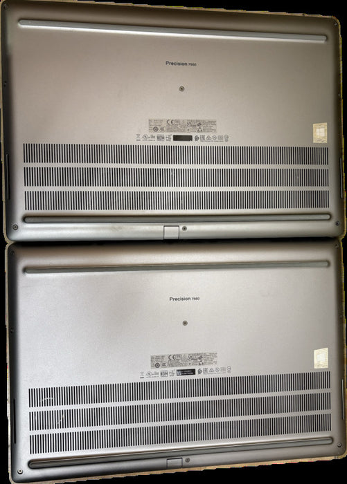 2 Dell Precision 7560 Laptops Unknown Specifications For Parts Or Repair READ  Lap200