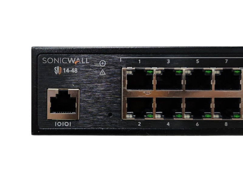 SonicWall SWS14-48 Network Switch, Model: 1RK46-0E6