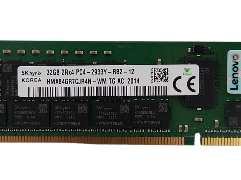 SK Hynix 32GB 2Rx4 PC4-2933Y-RB2, DDR4 Server Memory Q