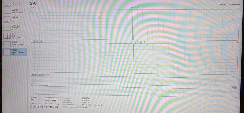 Dell Precision 7720 i7-6820HQ@2.7Gh QUADRO P3000 6GB GPU 32GB RAM 512SSD READ  Lap200