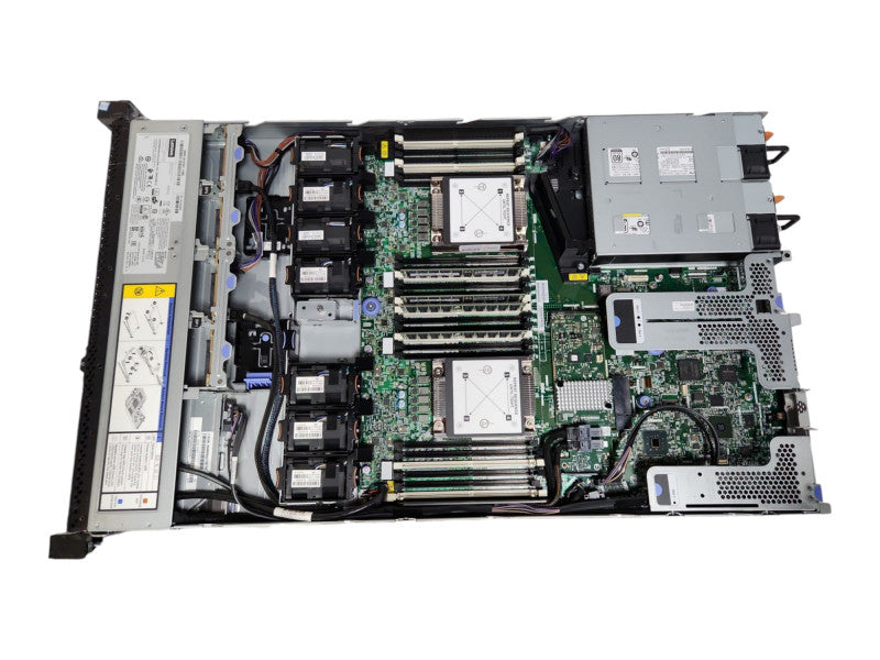 Lenovo x3550 M5 1U 8x 2.5", 2x Xeon E5-2620 v4 2.10GHz, 64GB DDR4, M1215