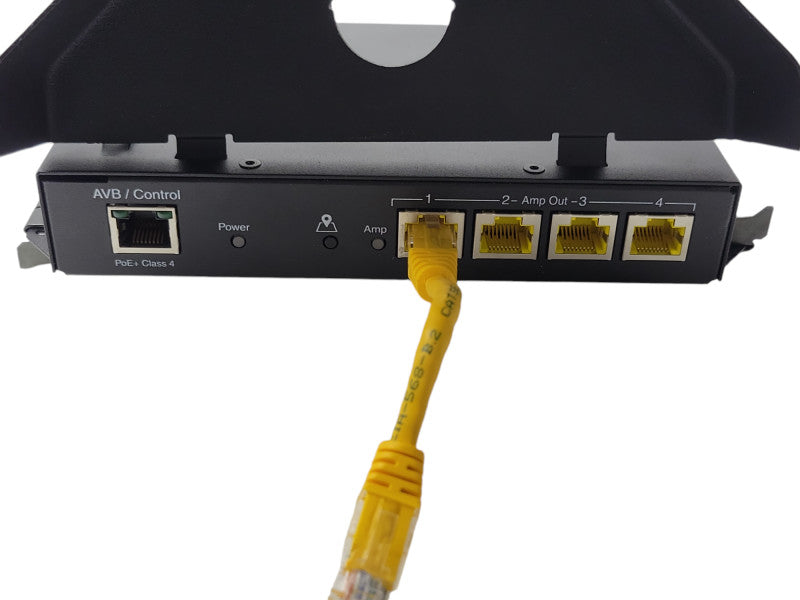 Biamp Tesira AMP-450BP 4 Channel PoE Conferencing Amplifier _