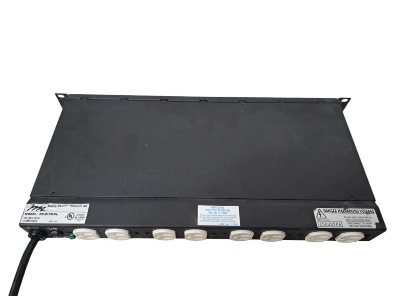 Middle Atlantic PD-815RA-PL Rackmount Power Center