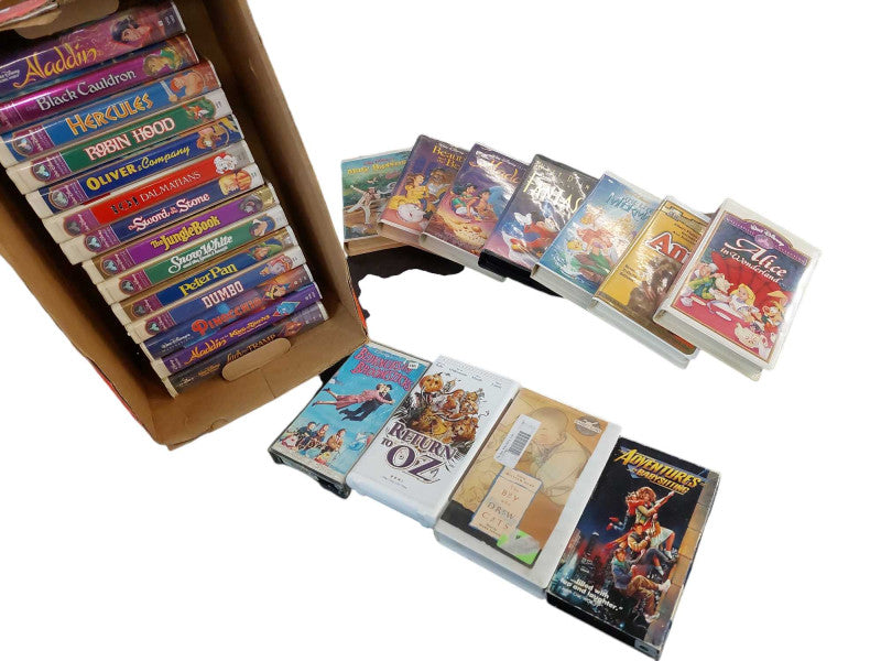 Disney VHS Bundle of 25 Movies  =