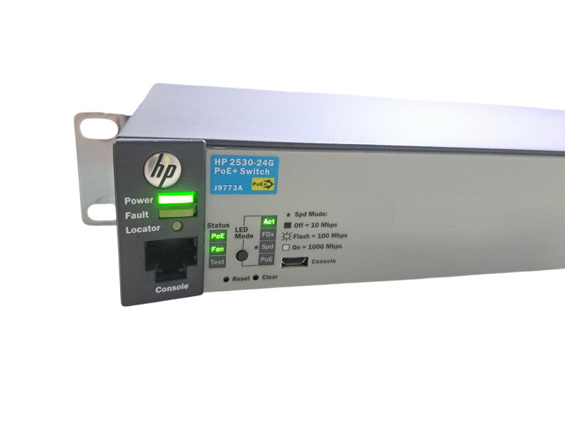 HP 2530-24G-PoE+ J9773A 24 Port Gigabit PoE  4x SFP Network Switch -
