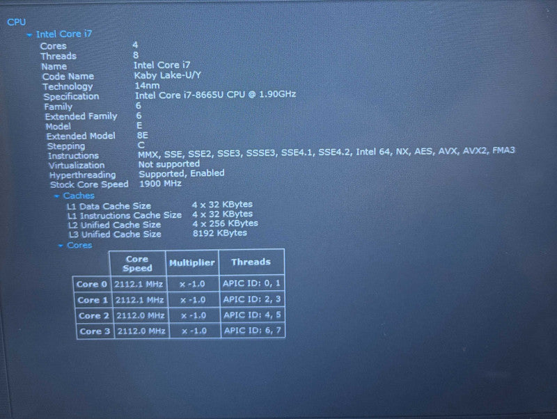 Dell Latitude 5300 2-in-1 TOUCH Intel Core i7-8665U@1.9GHz 16GB RAM 512GB SSD  Lap200