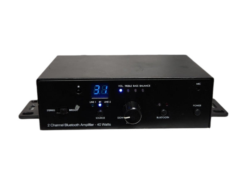 AMP-D20BR CLASS D BLUETOOTH AMPLIFIER, READ