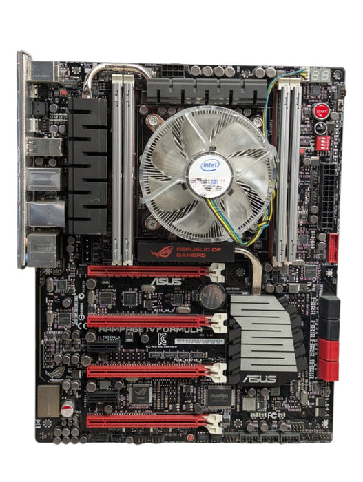 ASUS ROG Rampage IV Formula with i7-3930K @ 3.20Ghz 32GB ARM  Q-