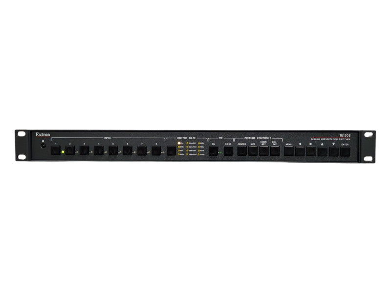 Extron IN1508 Scaling Presentation Switcher w/ Rack Mounts