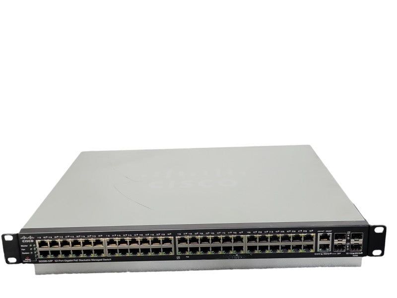 Cisco SG500-52P 52-Port Gigabyte PoE+ Ethernet Network Managed Switch Q_