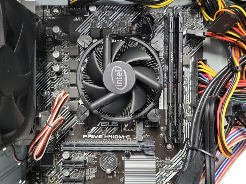 Custom/Asus Tower PC, Core I3-10105 3.7GHz, 16GB DDR4 RAM, No HDD _