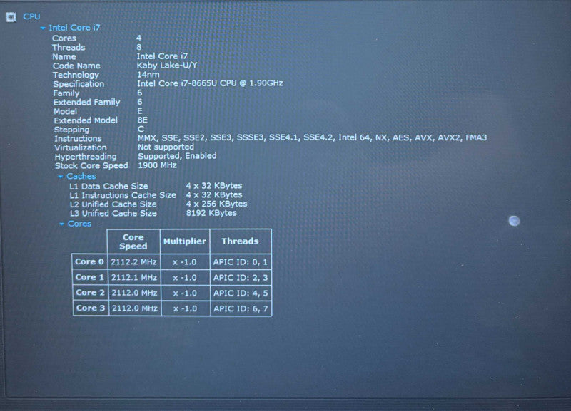 Dell Latitude 5300 2-in-1 TOUCH i7-8665U@1.9GHz 16GB RAM 512SSD READ!  Lap200